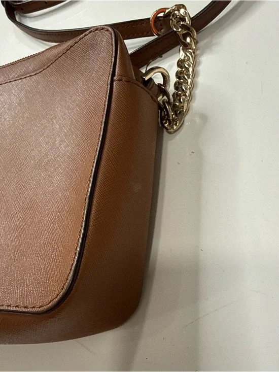 Beautiful Brown MICHAEL KORS, LEATHER CROSSBODY BAG A040426 - Picture 3 of 9